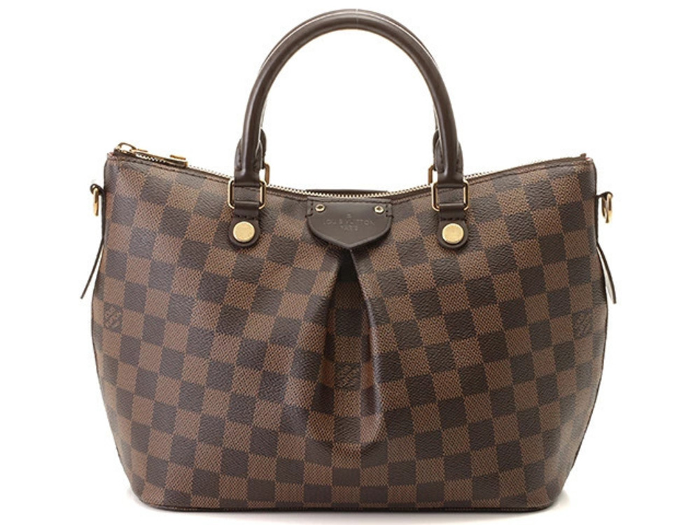 LOUIS VUITTON Siena Damier Ebene Brown shoulder strap